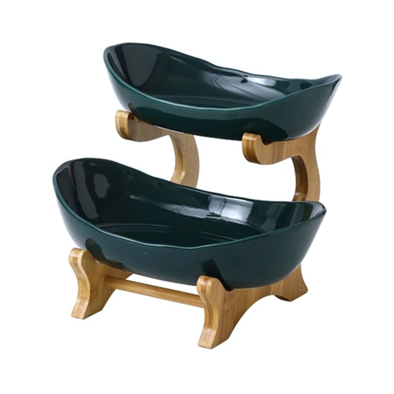 Three-tier fruit bowl