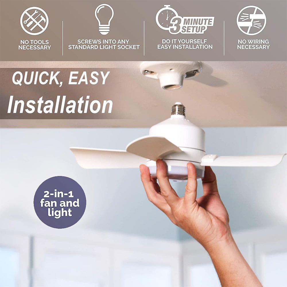Deckenventilator mit Licht