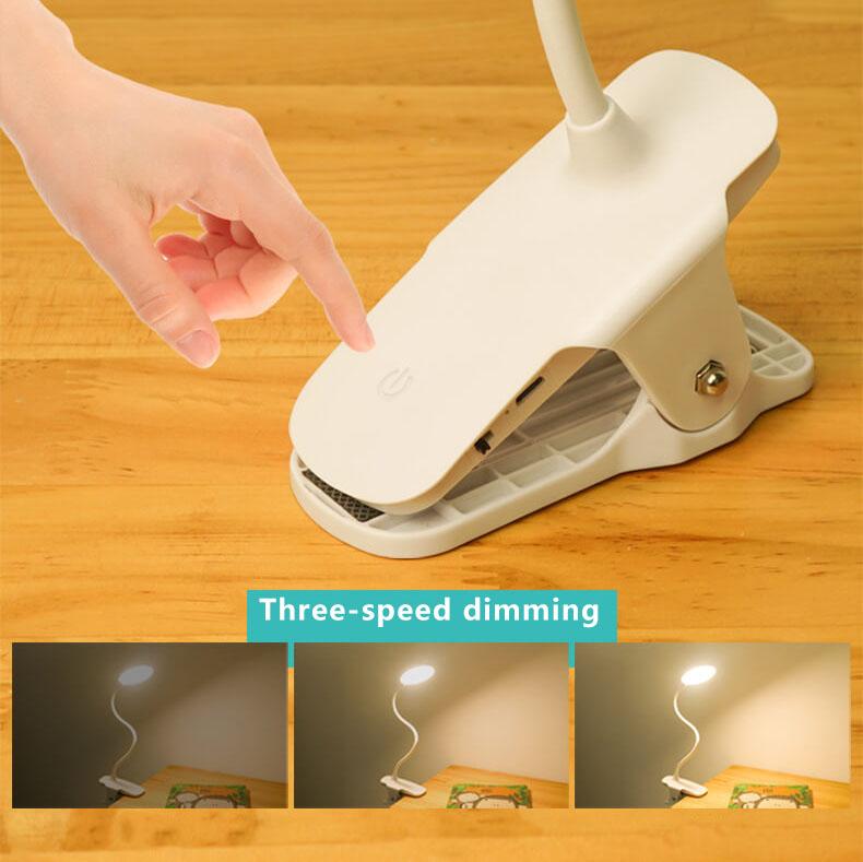 Simple LED Clip Desk Lamp