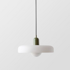 Bunte Pendelleuchte im Bauhaus-Stil - StiloGlas