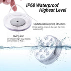 Remote Control Waterproof Magnetic Suction Cup LED Light