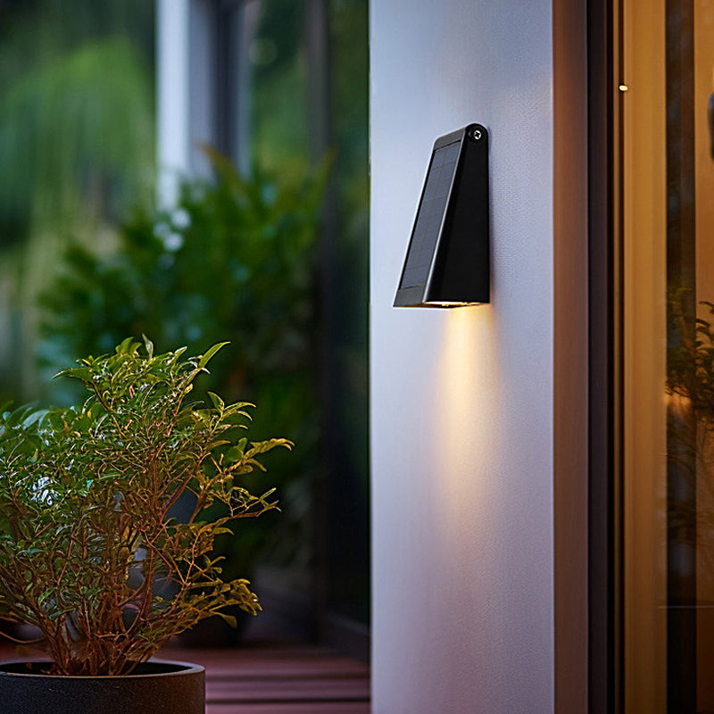 90° verstellbare, intelligente LED-Solar-Wandleuchte, wasserdicht