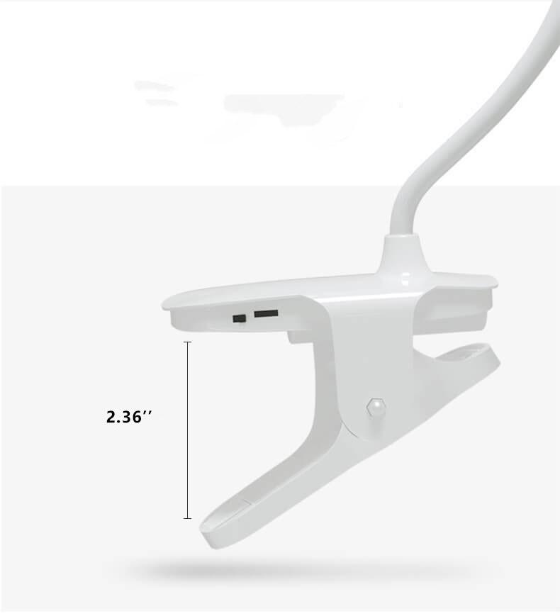 Simple LED Clip Desk Lamp