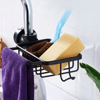 Shower Holder for Shampoo & Soap – Stainless Aluminium – No Drilling