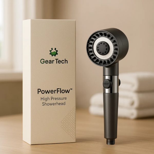 PowerFlow™ Hochdruck-Duschkopf
