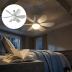 Modern Low Profile Ceiling Fan Light
