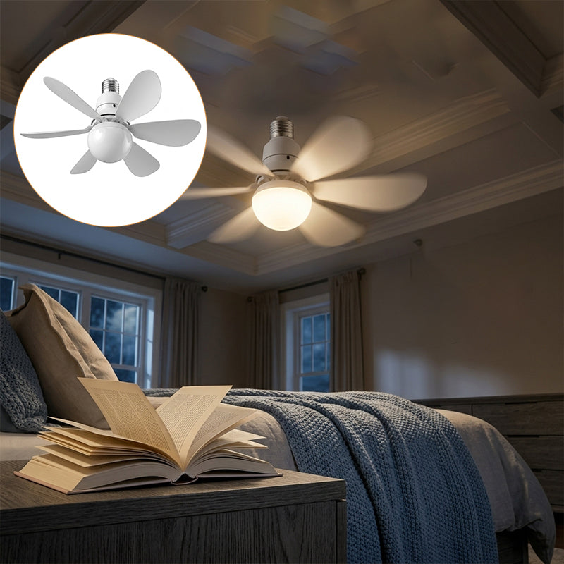 Modern Low Profile Ceiling Fan Light