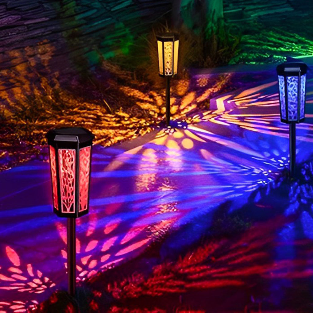 Wasserdichte IP65 LED-Solarleuchte mit Farbwechsel
