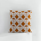 Modern Interlock Pattern Cushion Cover