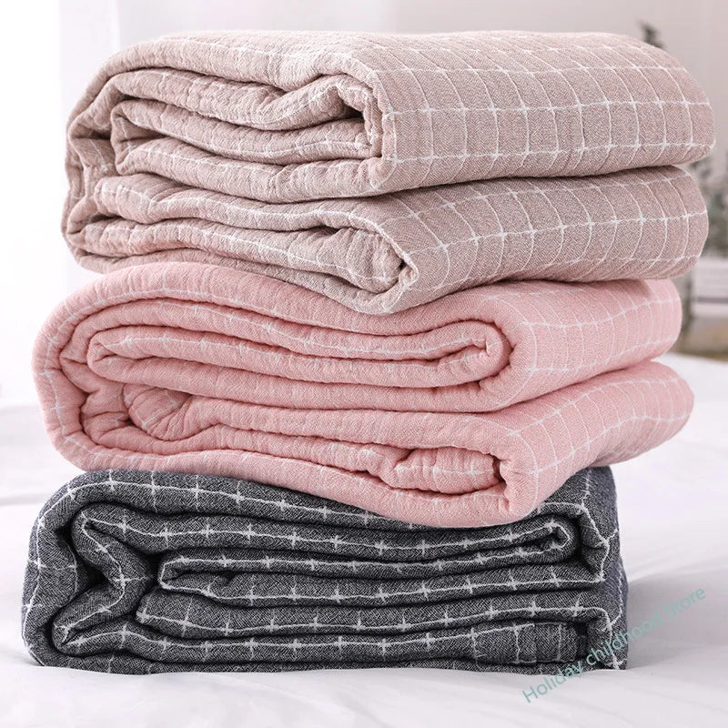 Simple Casual Cotton Blanket