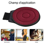 Rotatable 360° seat cushion