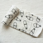 Musselin-Pucktuch mit niedlichem Muster