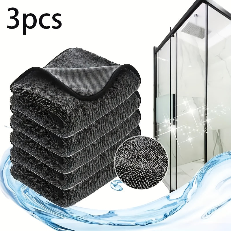 Microfiber Cleaning Cloths 3-Piece Set