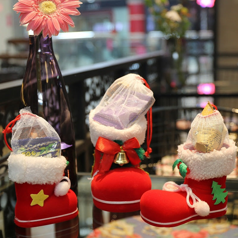 Festive Holiday Plush Stocking