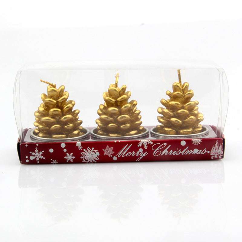 Festive Boot-Shaped Candle Set