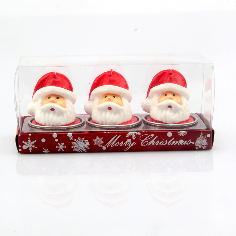 Festive Boot-Shaped Candle Set