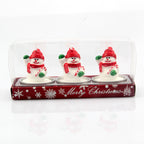 Festive Boot-Shaped Candle Set