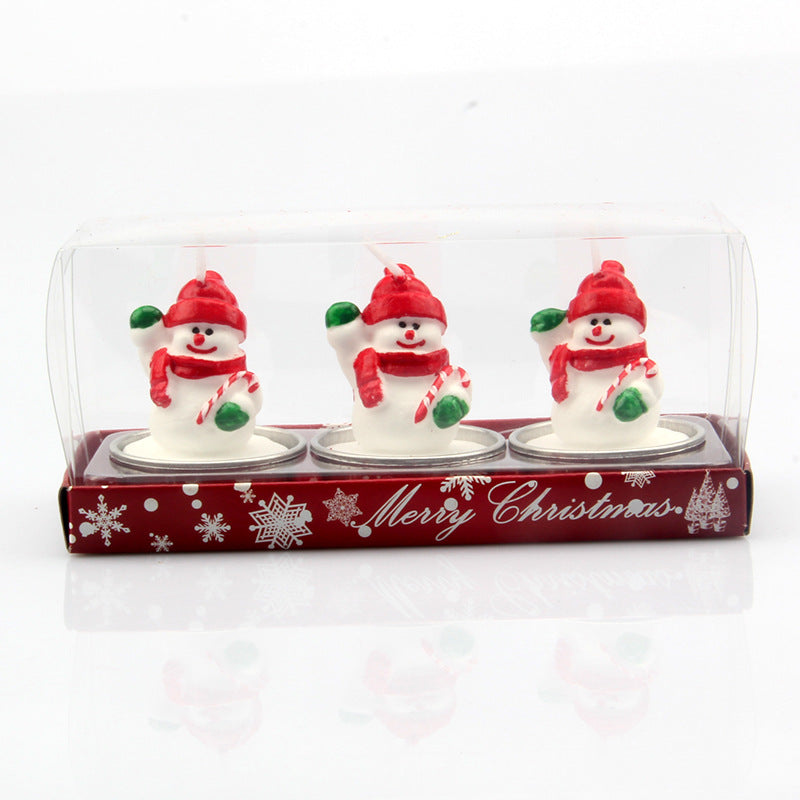 Festive Boot-Shaped Candle Set