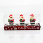 Festive Boot-Shaped Candle Set