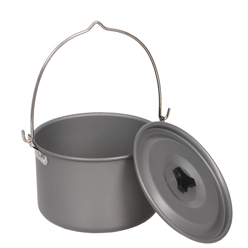 Lightweight Anodized Aluminum Camping Pot