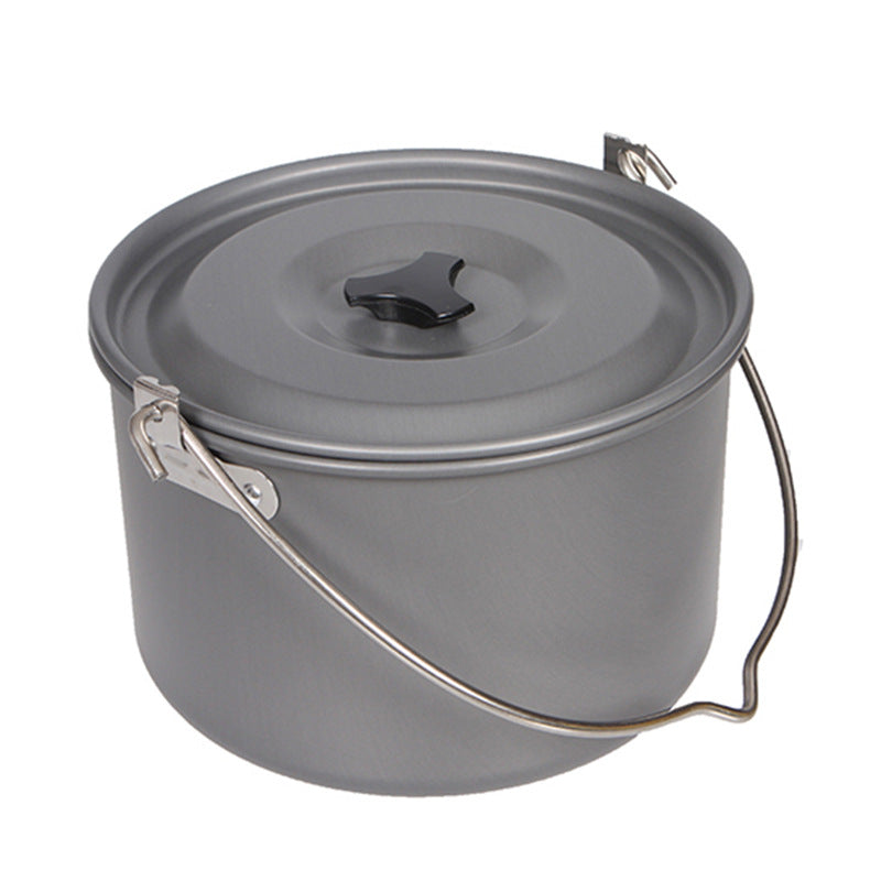 Lightweight Anodized Aluminum Camping Pot