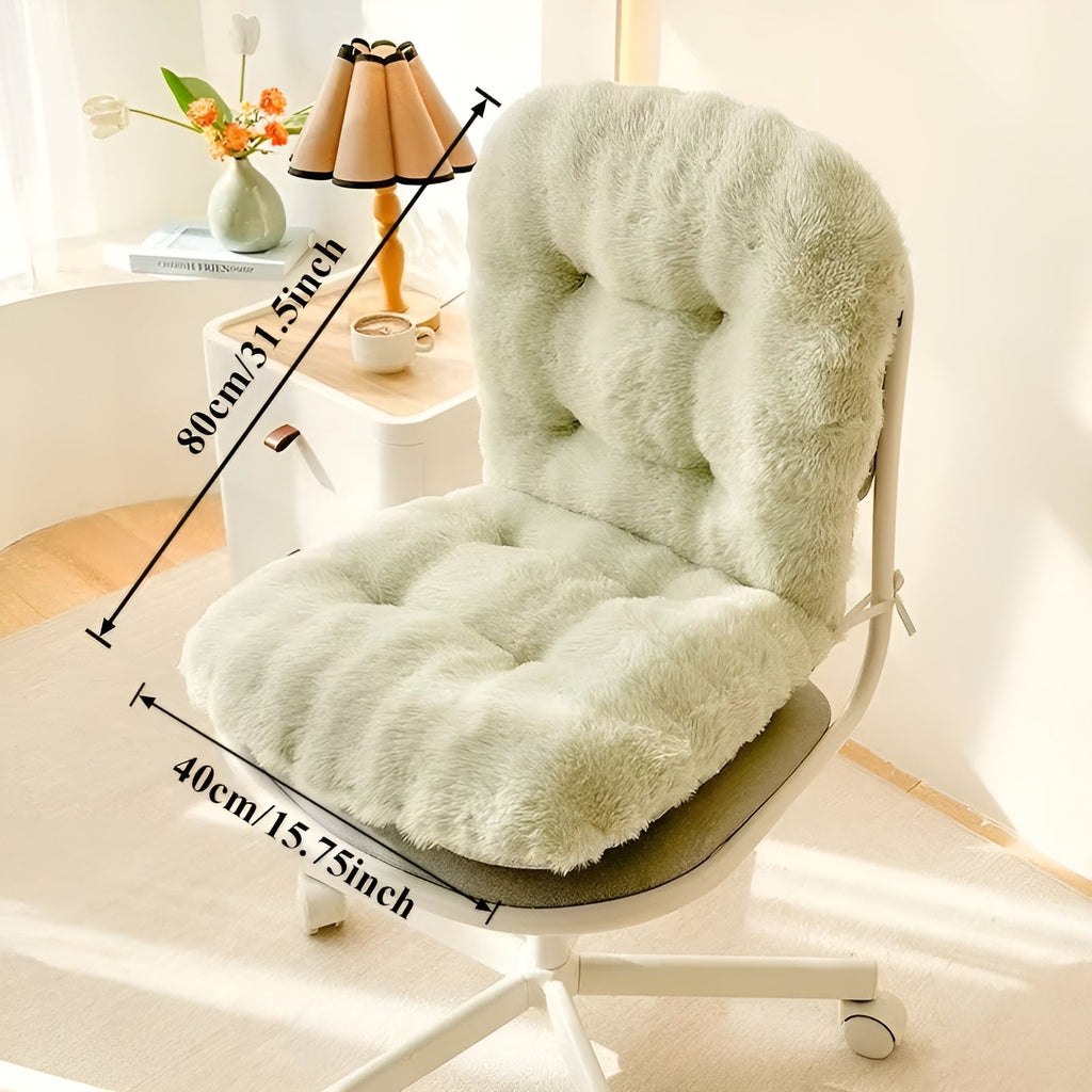 Soft seat cushion made of faux fur – Extra thick & cuddly