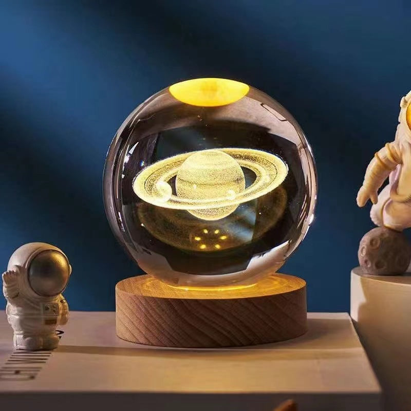 3D-Kristall-LED-Tischleuchte