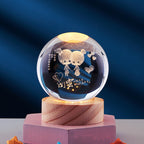 3D-Kristall-LED-Tischleuchte