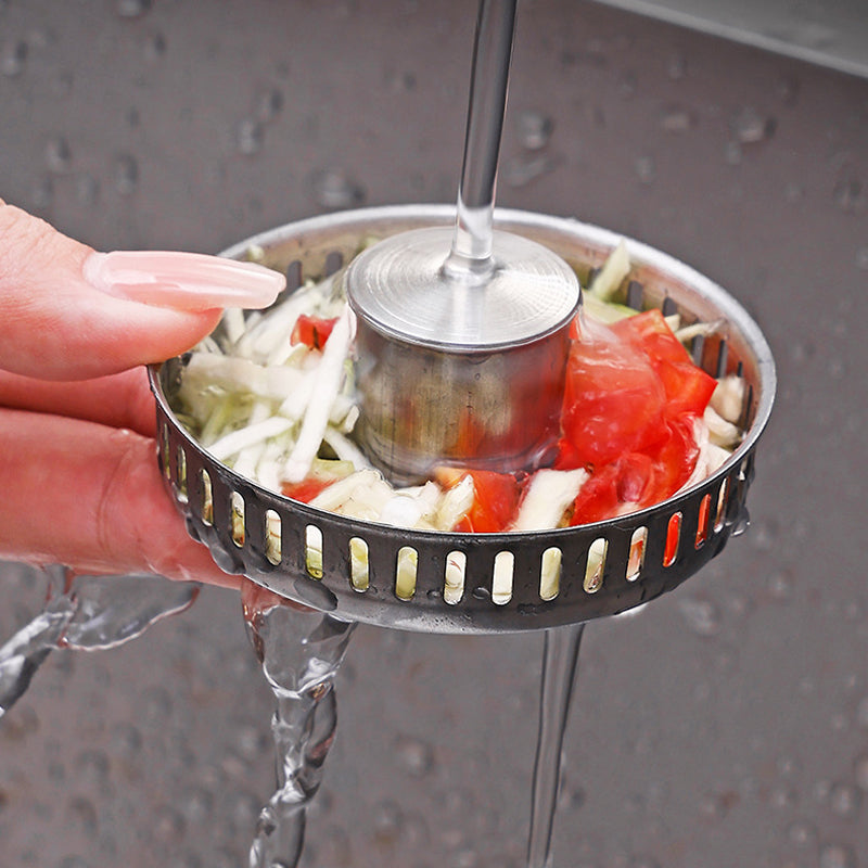Upgrade 3-in-1 Kitchen Sink Drain Strainer