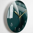 Elegant Glass Wall Clock