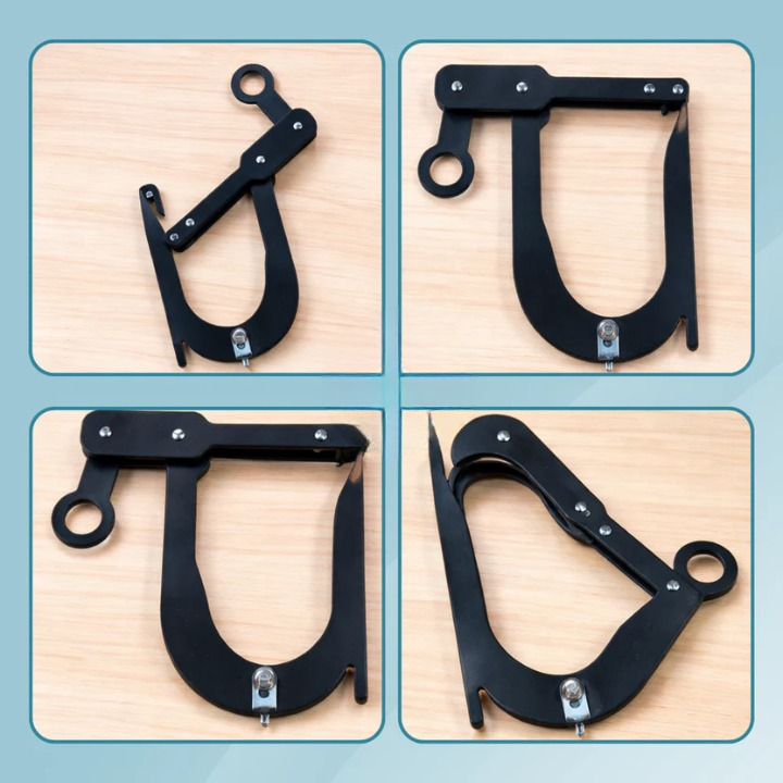 Seilklemme ABS-Kunststoff 8 cm – Camping & Outdoor