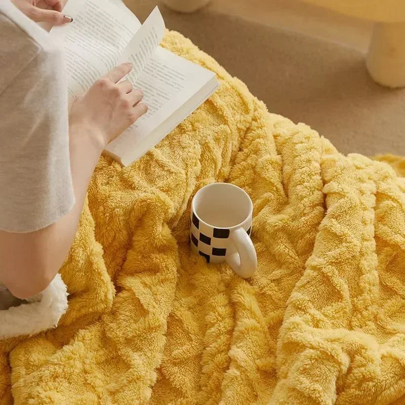 Thick Winter Lambswool Blanket