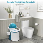 Tragbare Toilette für Erwachsene und Senioren