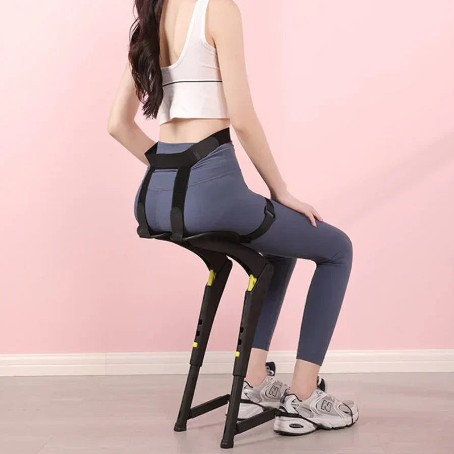 Tragbarer Exoskelett-Klapphocker