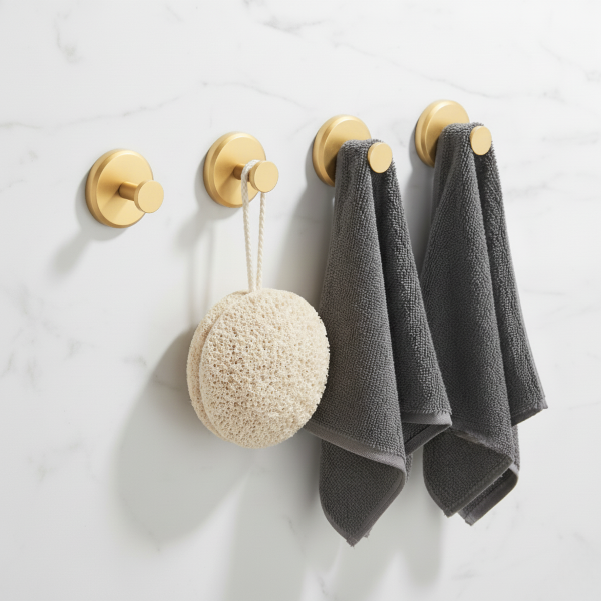 Suction Cup Hooks Without Drilling 2-Piece Set