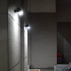 4-in-1 verstellbarer Solar-Außenstrahler, 100-200 Lumen