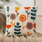 Cushion with Floral Print