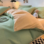 Beaumont Waffle Duvet Set