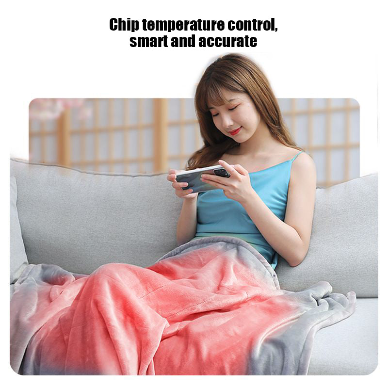 USB Heated Flannel Blanket