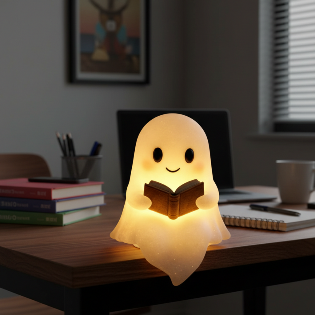 Handmade Decorative Ghost Night Lamp