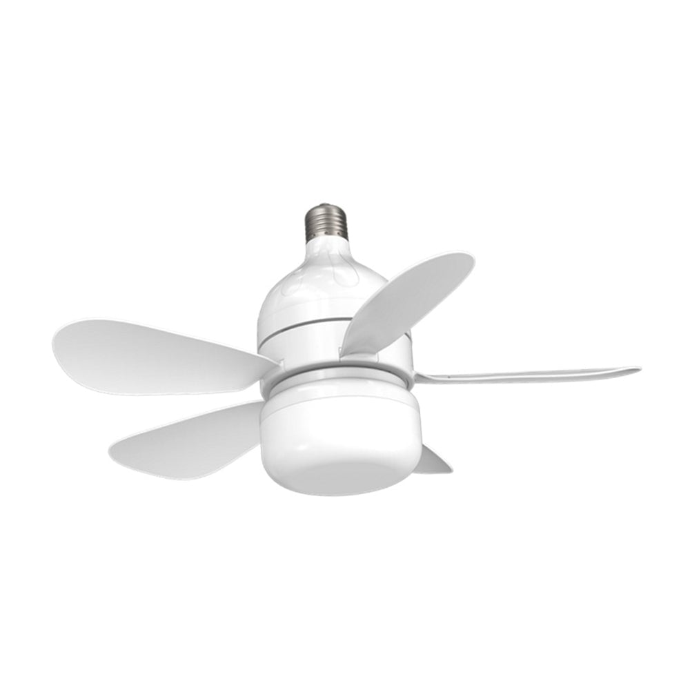 2-in-1 LED-Deckenventilator mit Licht und Fernbedienung, E27/B22-Sockel