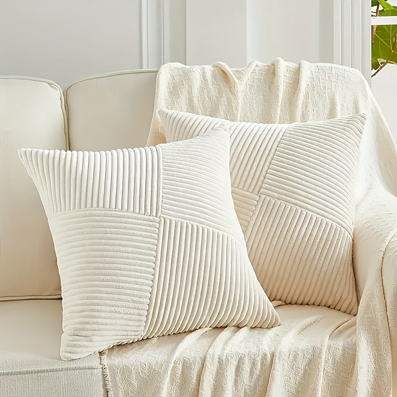 NordLiv Boho Style Velvet Pillowcase Set