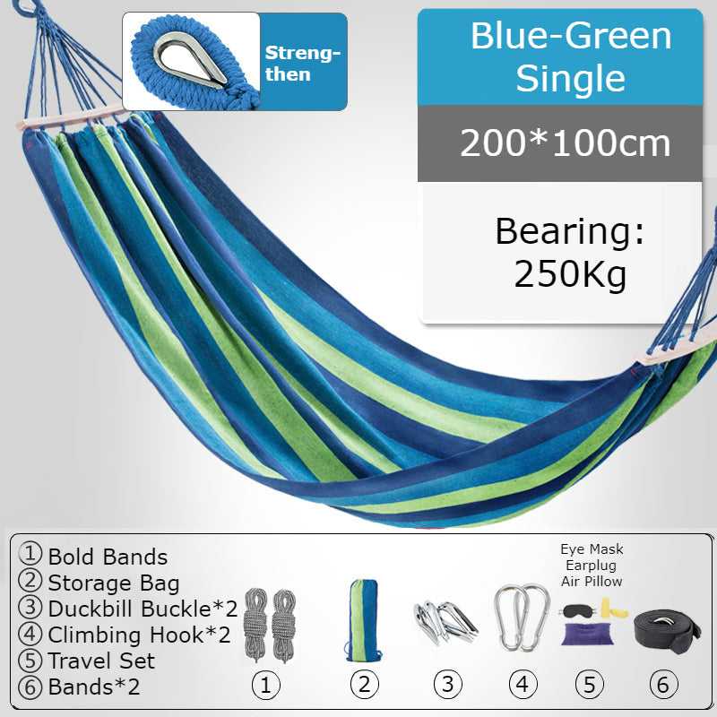 Thickened Single/Double Hammock