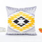 Geometric Pattern Decorative Cushion