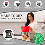 FlexiMix Silikoneinlage für KitchenAid Kippkopf-Küchenmaschinen