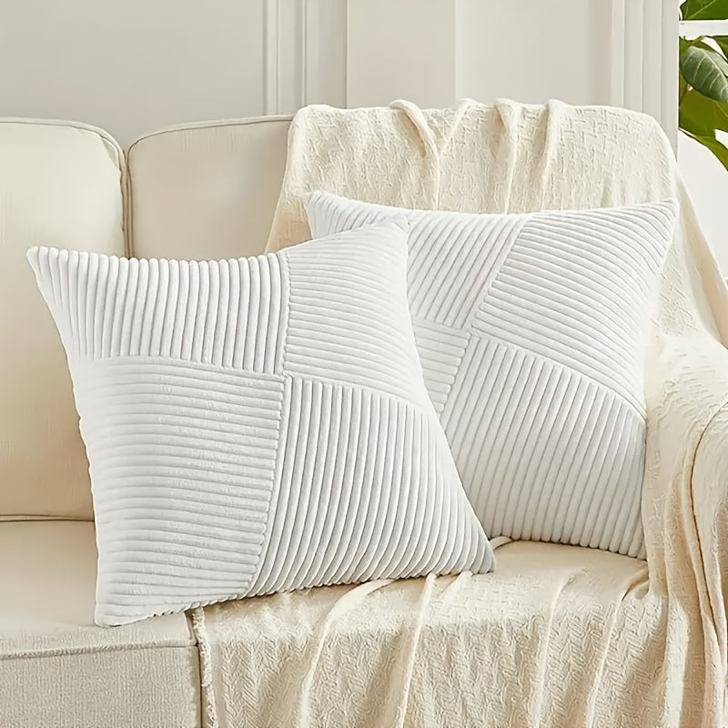 NordLiv Boho Style Velvet Pillowcase Set