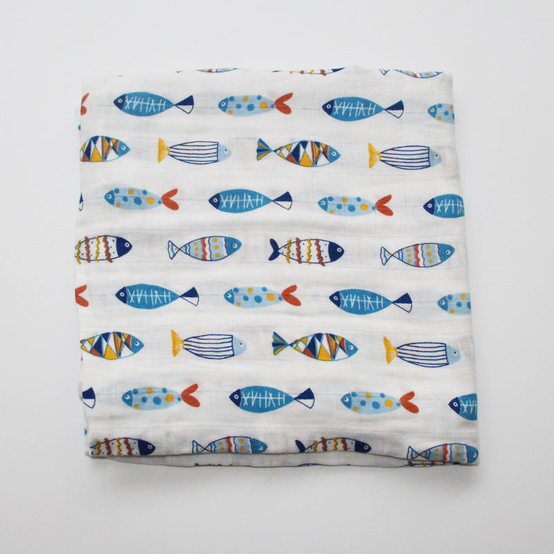 Musselin-Pucktuch mit niedlichem Muster