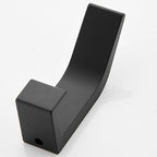 Aviro Aluminium-Wandhaken – Modernes Set in Schwarz/Weiß