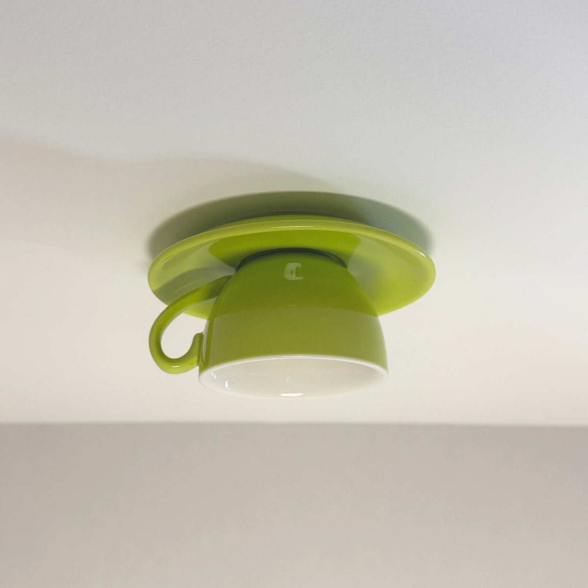 Deckenleuchte Keramik Kaffeetasse Form