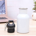 Thermo Drinking Bottle with Wooden Lid